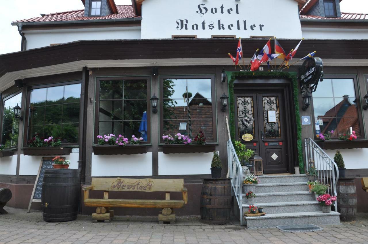 Hotel Ratskeller Neustadt Exterior foto